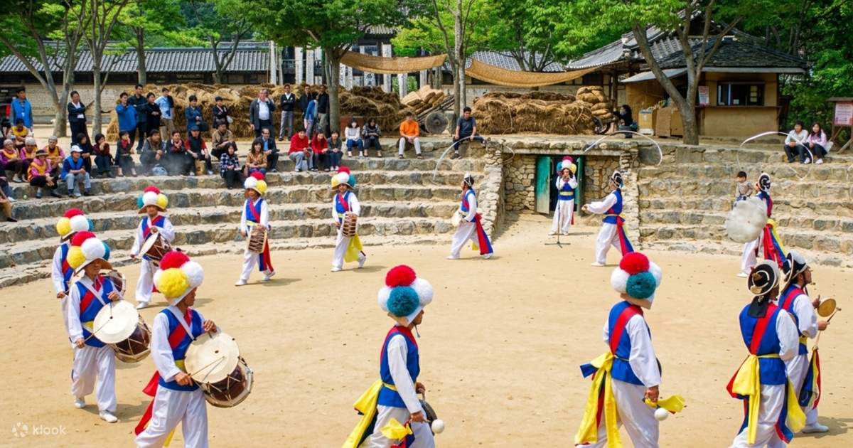 ファダムスプ（和談の森）・リュージュ・韓国民俗村 日帰りツアー